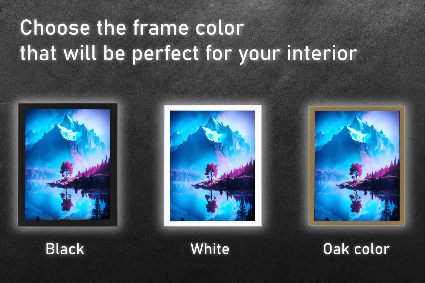 Frame RGB LED Anime Light Box