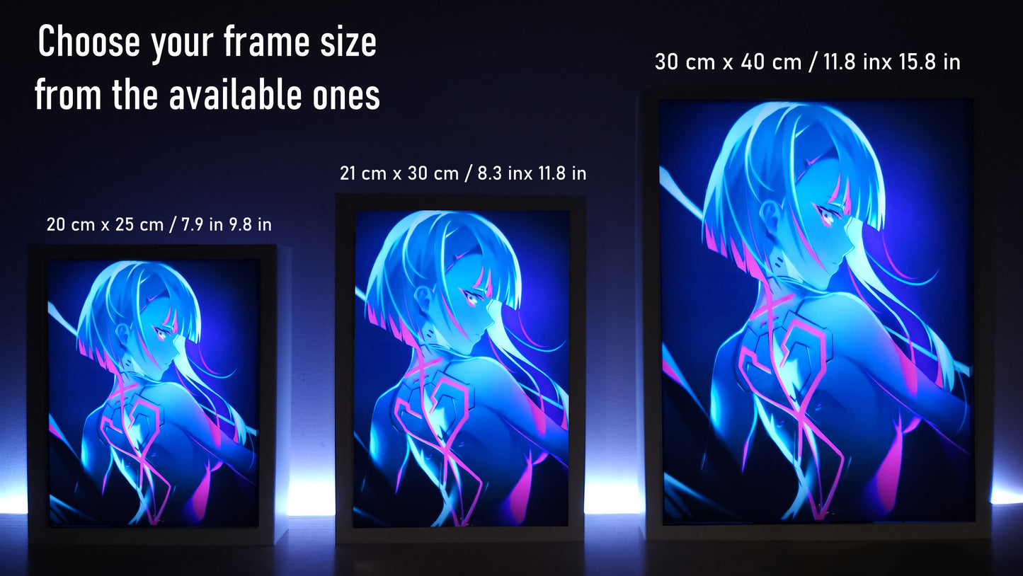 Frame RGB LED Anime Light Box