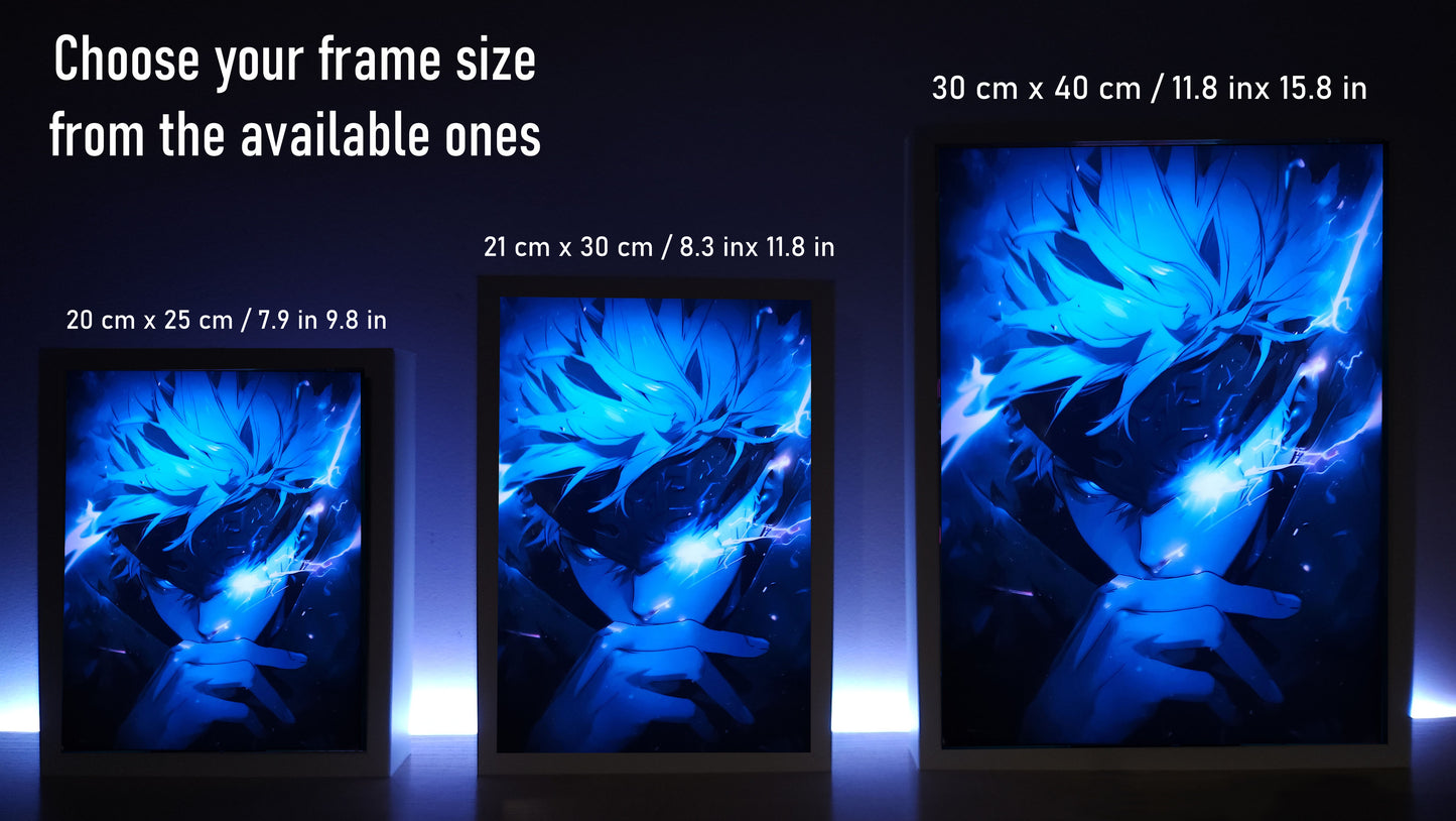 Frame RGB LED Anime Light Box
