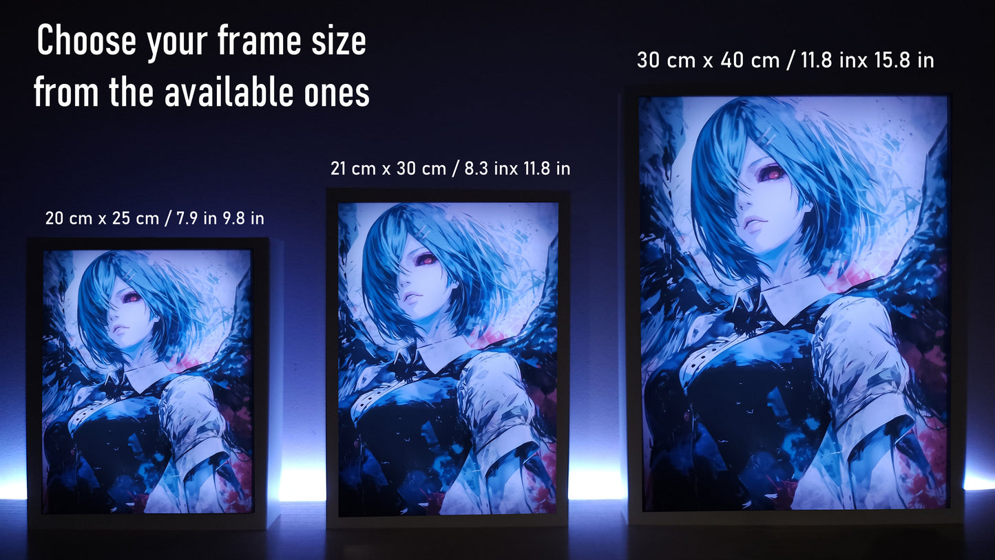 Frame RGB LED Anime Light Box
