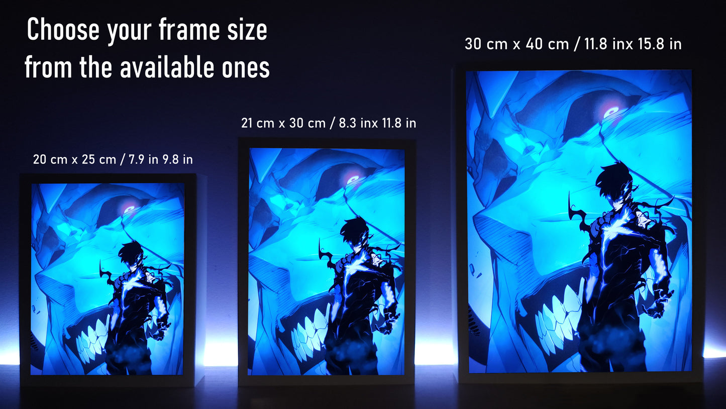 Frame RGB LED Anime Light Box