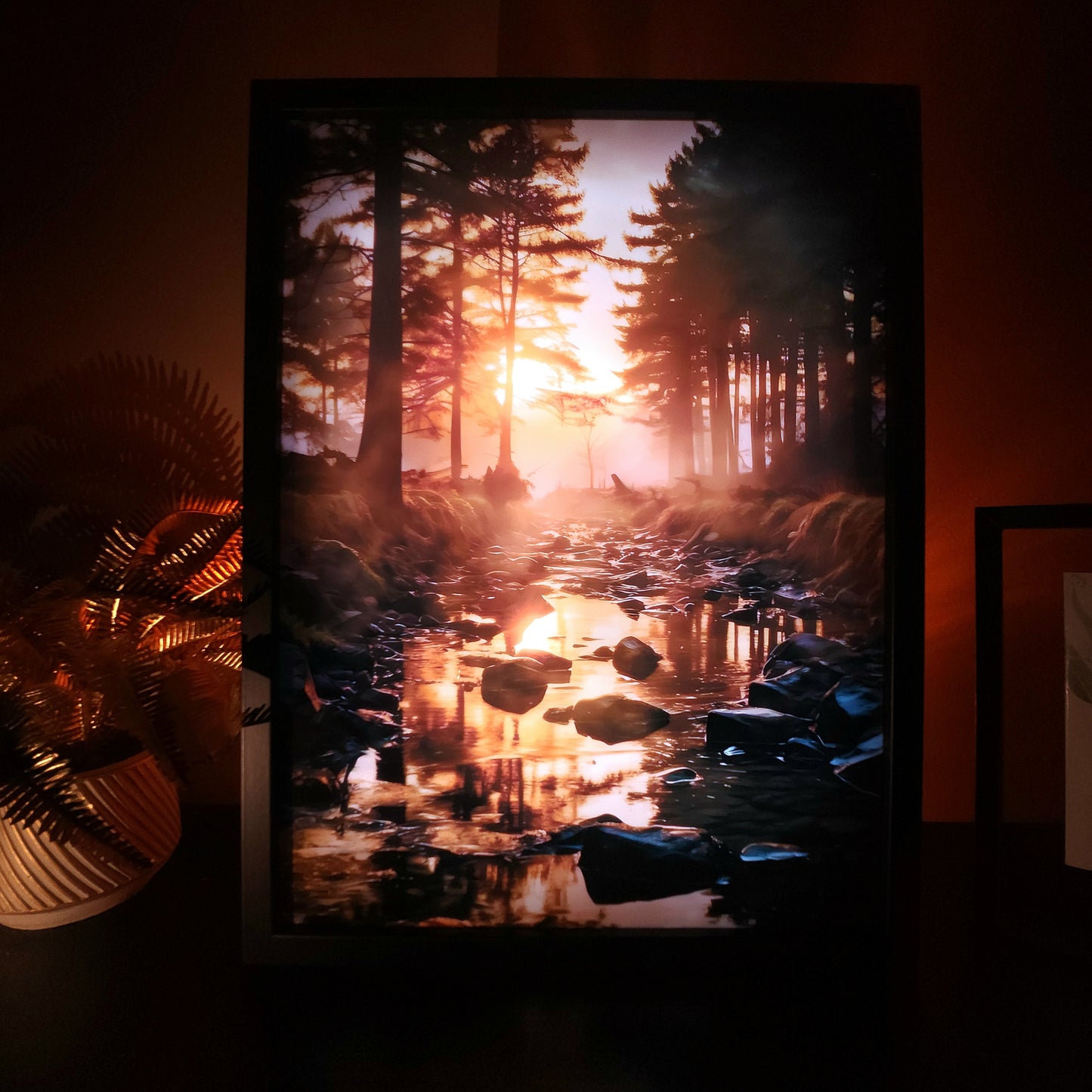Frame RGB LED Anime Light Box