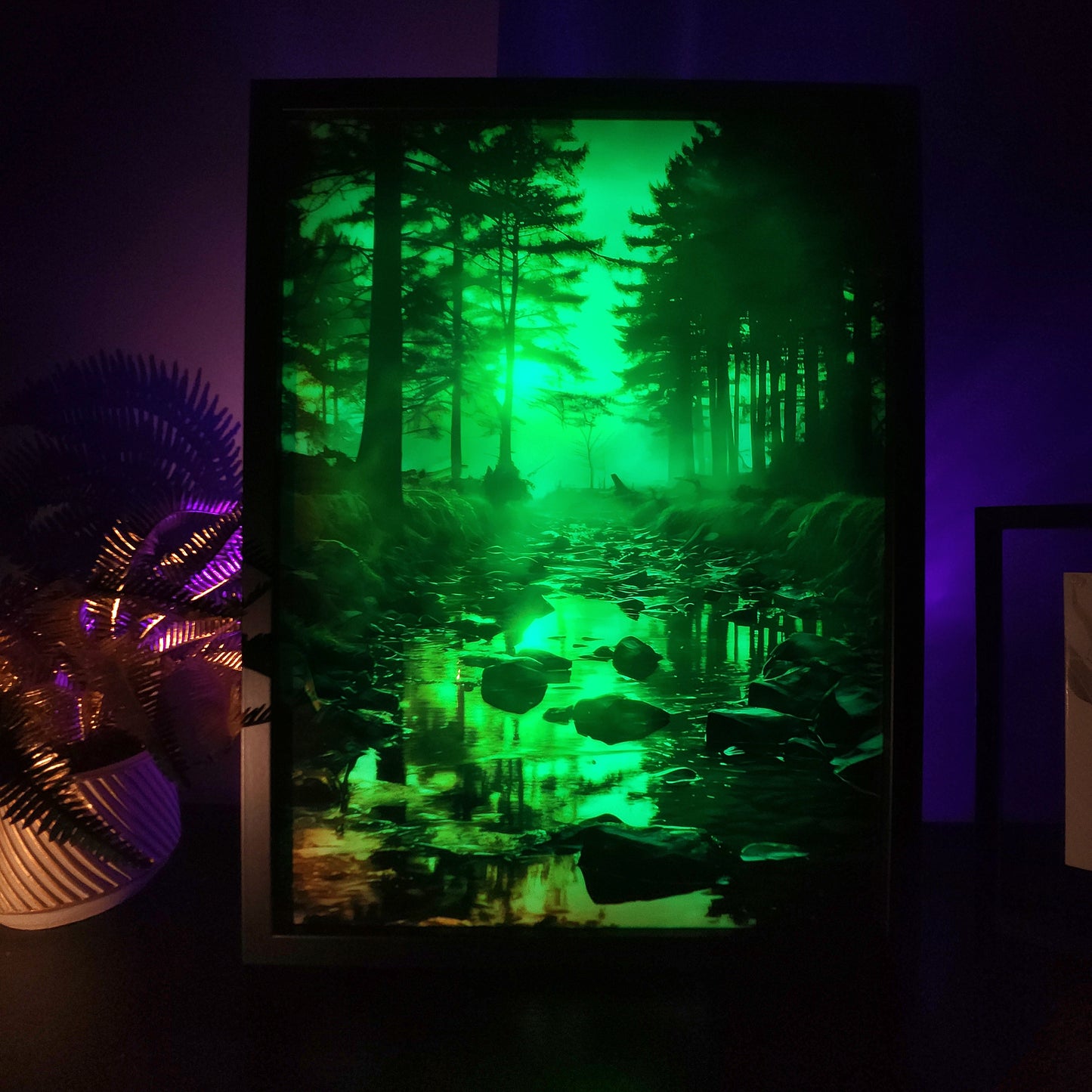Frame RGB LED Anime Light Box