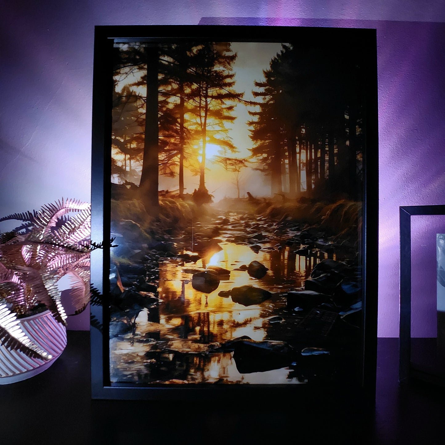 Frame RGB LED Anime Light Box