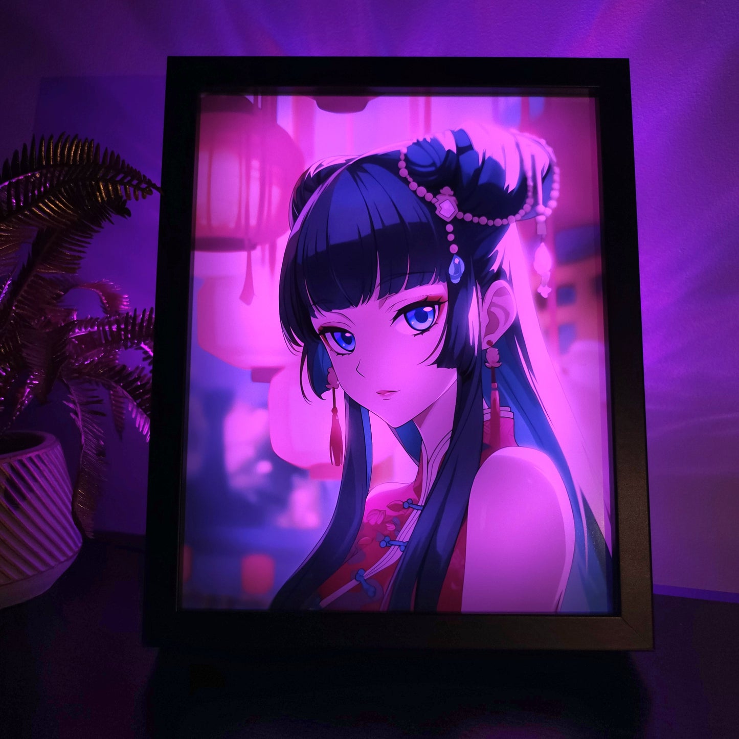 Frame RGB LED Anime Light Box