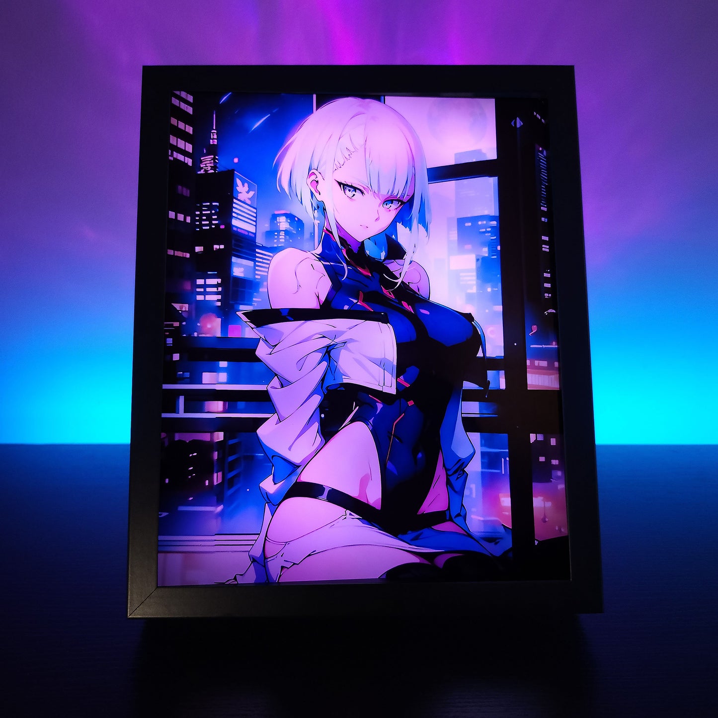 Frame RGB LED Anime Light Box