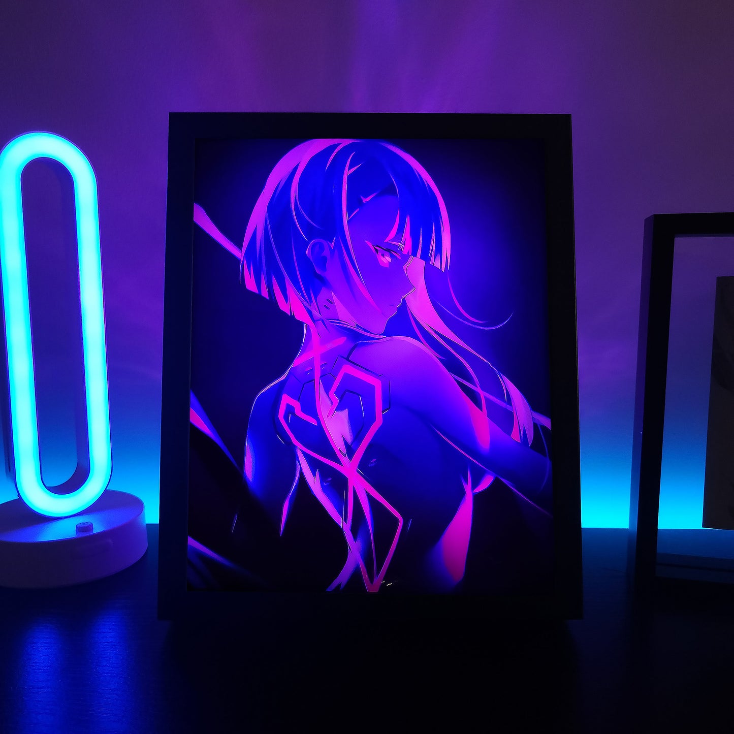 Frame RGB LED Anime Light Box