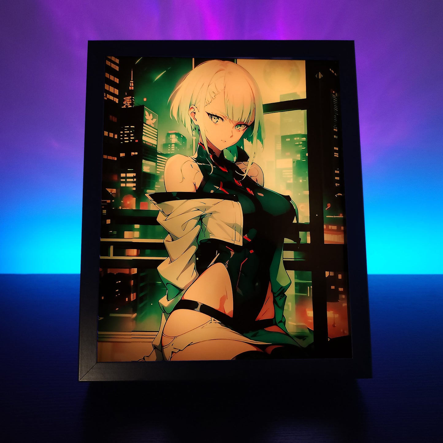 Frame RGB LED Anime Light Box
