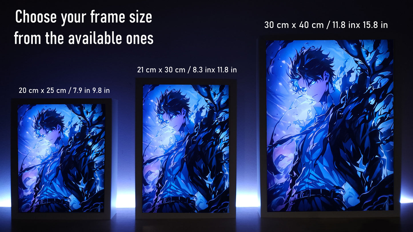 Frame RGB LED Anime Light Box