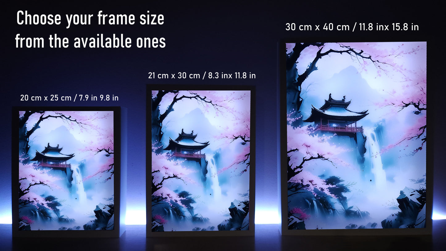 Frame RGB LED Anime Light Box