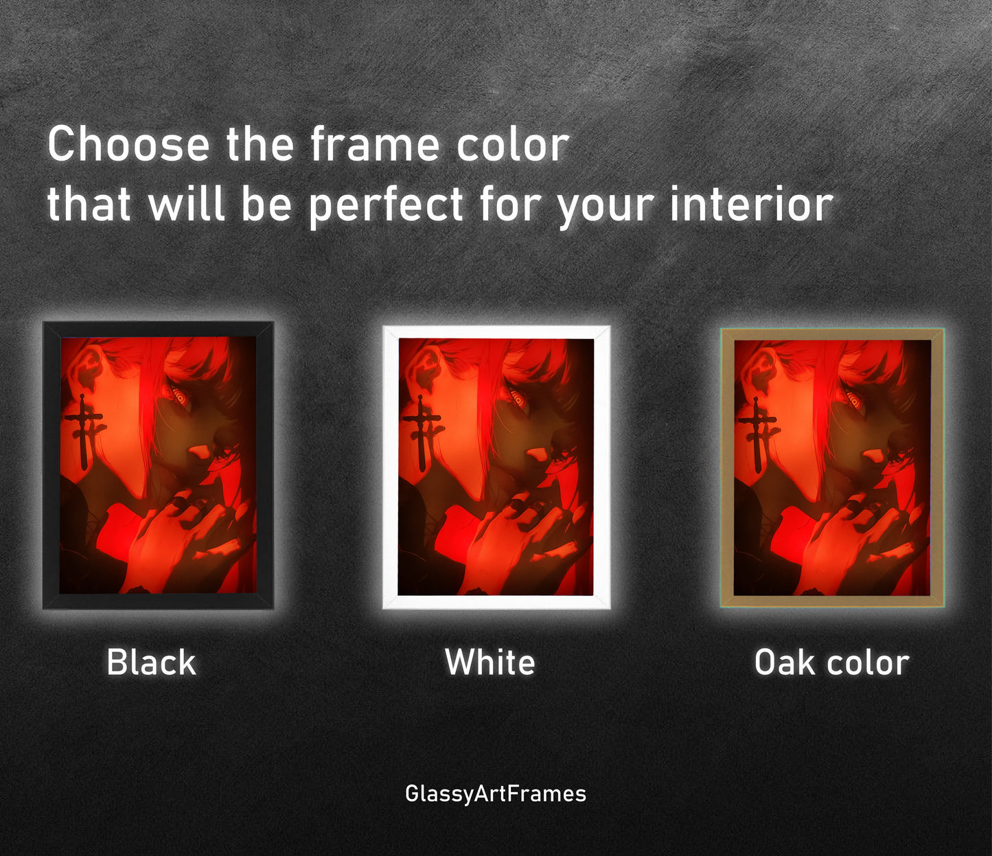 Frame RGB LED Anime Light Box