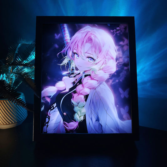 Rahmen RGB LED Anime Leuchtbox