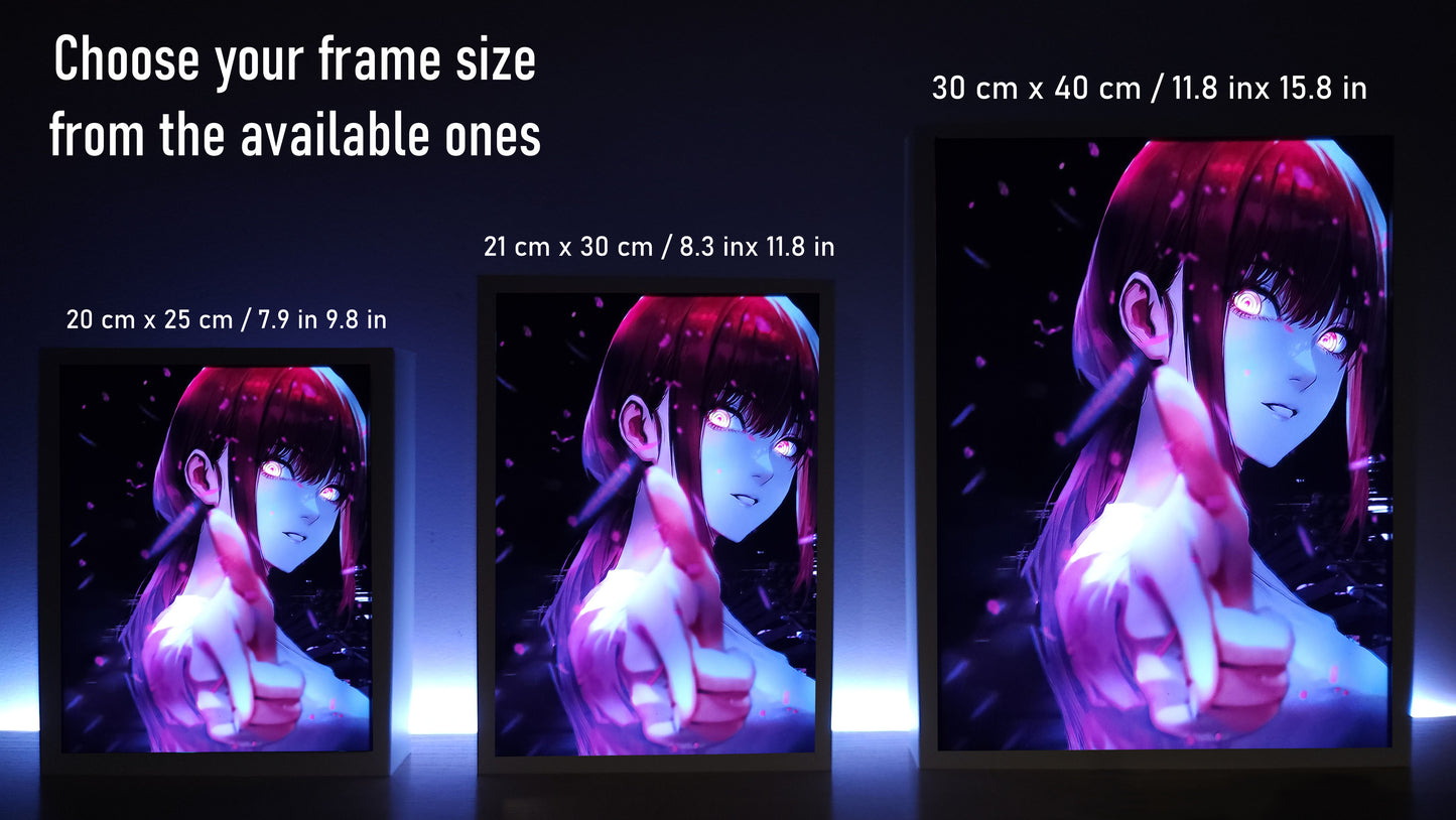 Frame RGB LED Anime Light Box