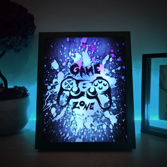 Game Zone RGB LED Anime Light Box