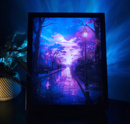 Frame RGB LED Anime Light Box