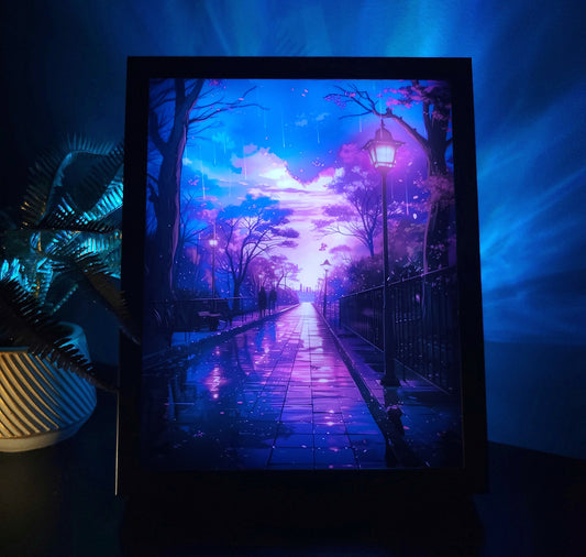 Frame RGB LED Anime Light Box