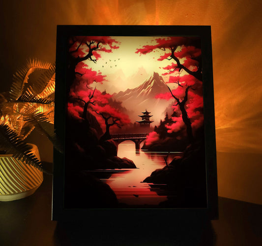 Frame RGB LED Anime Light Box