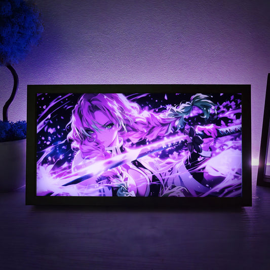 Rahmen RGB LED Anime Leuchtbox