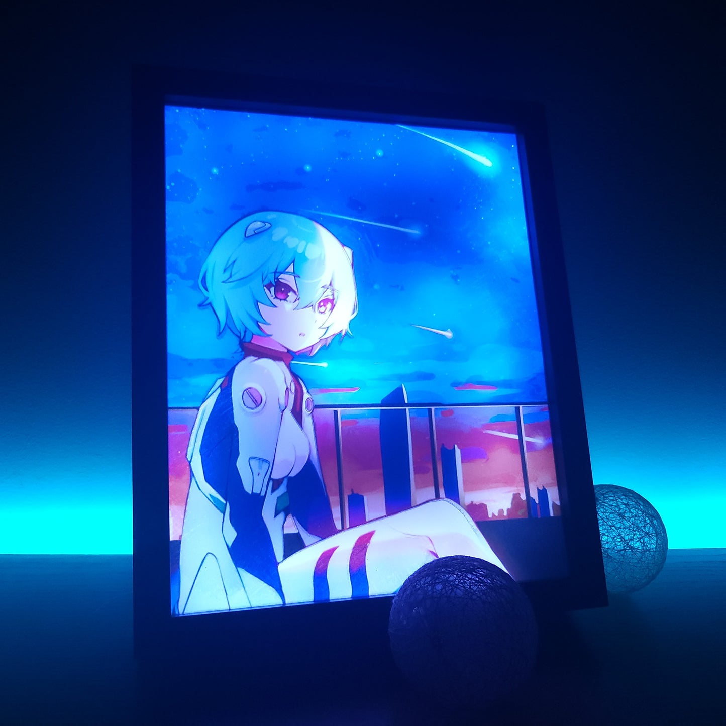 Rei RGB LED Anime Light Box