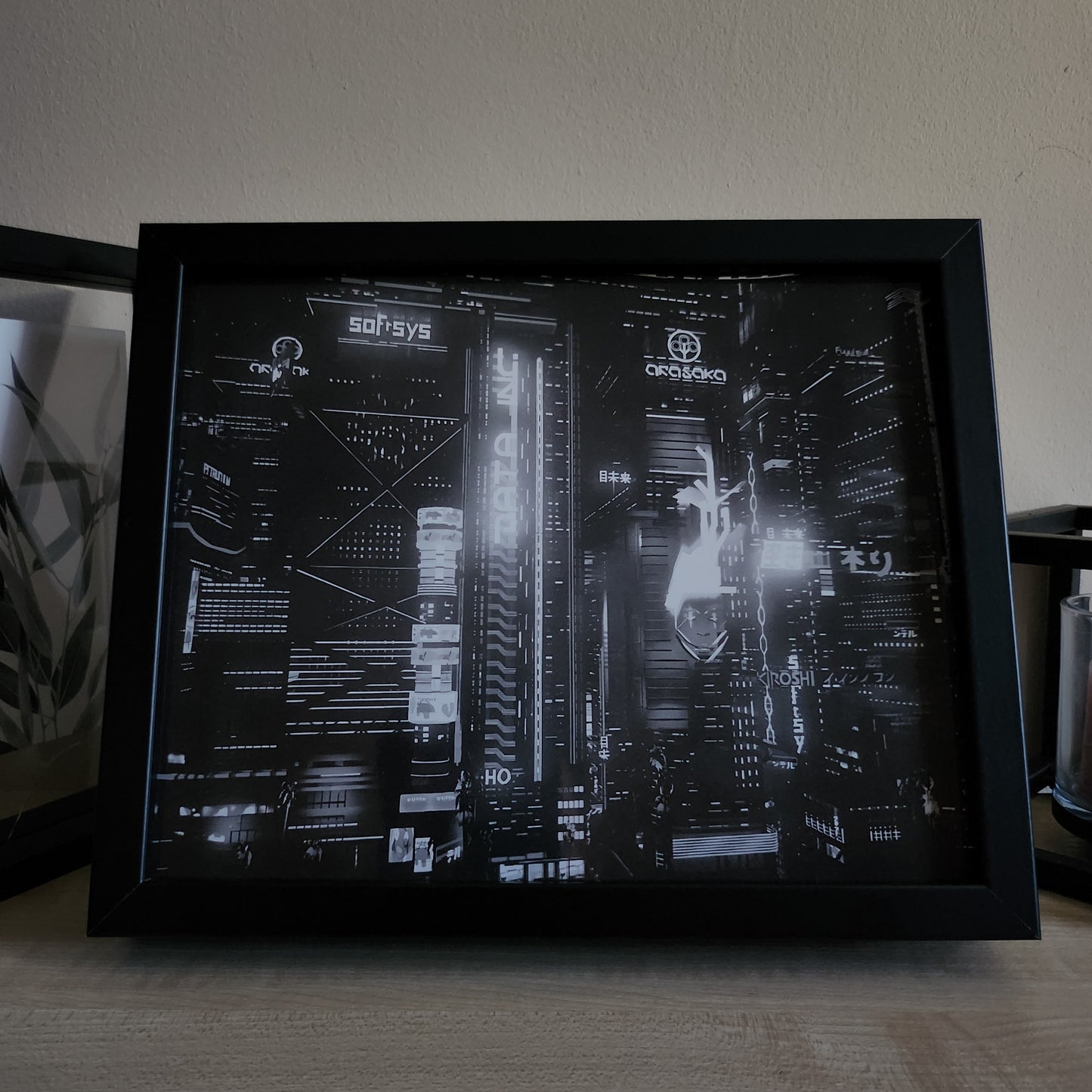 Night City RGB LED Anime Light Box