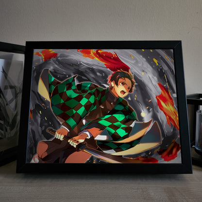 Frame RGB LED Anime Light Box