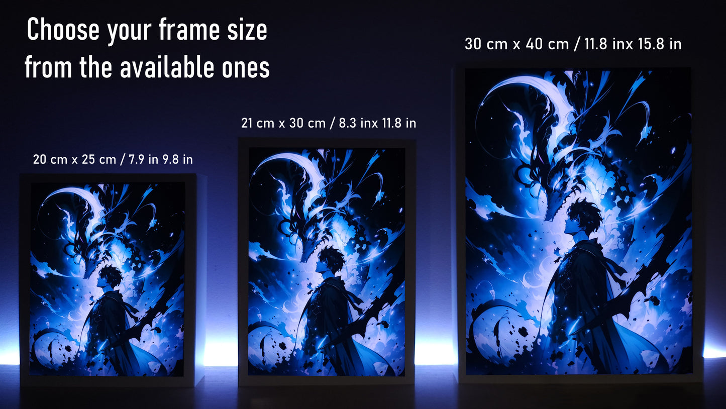 Frame RGB LED Anime Light Box