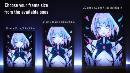 Frame RGB LED Anime Light Box