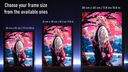 Frame RGB LED Anime Light Box