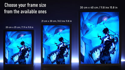 Frame RGB LED Anime Light Box
