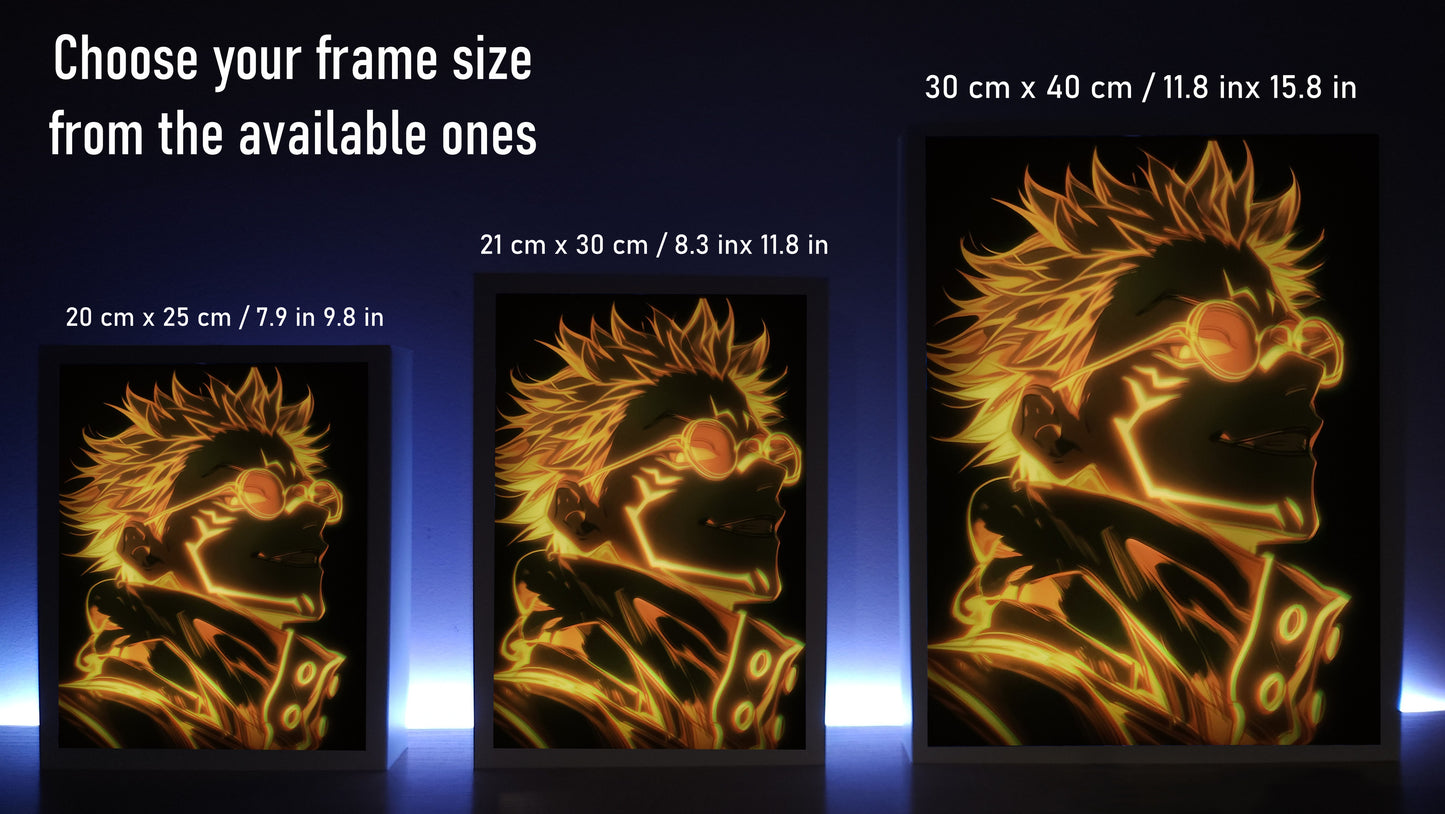 Frame RGB LED Anime Light Box