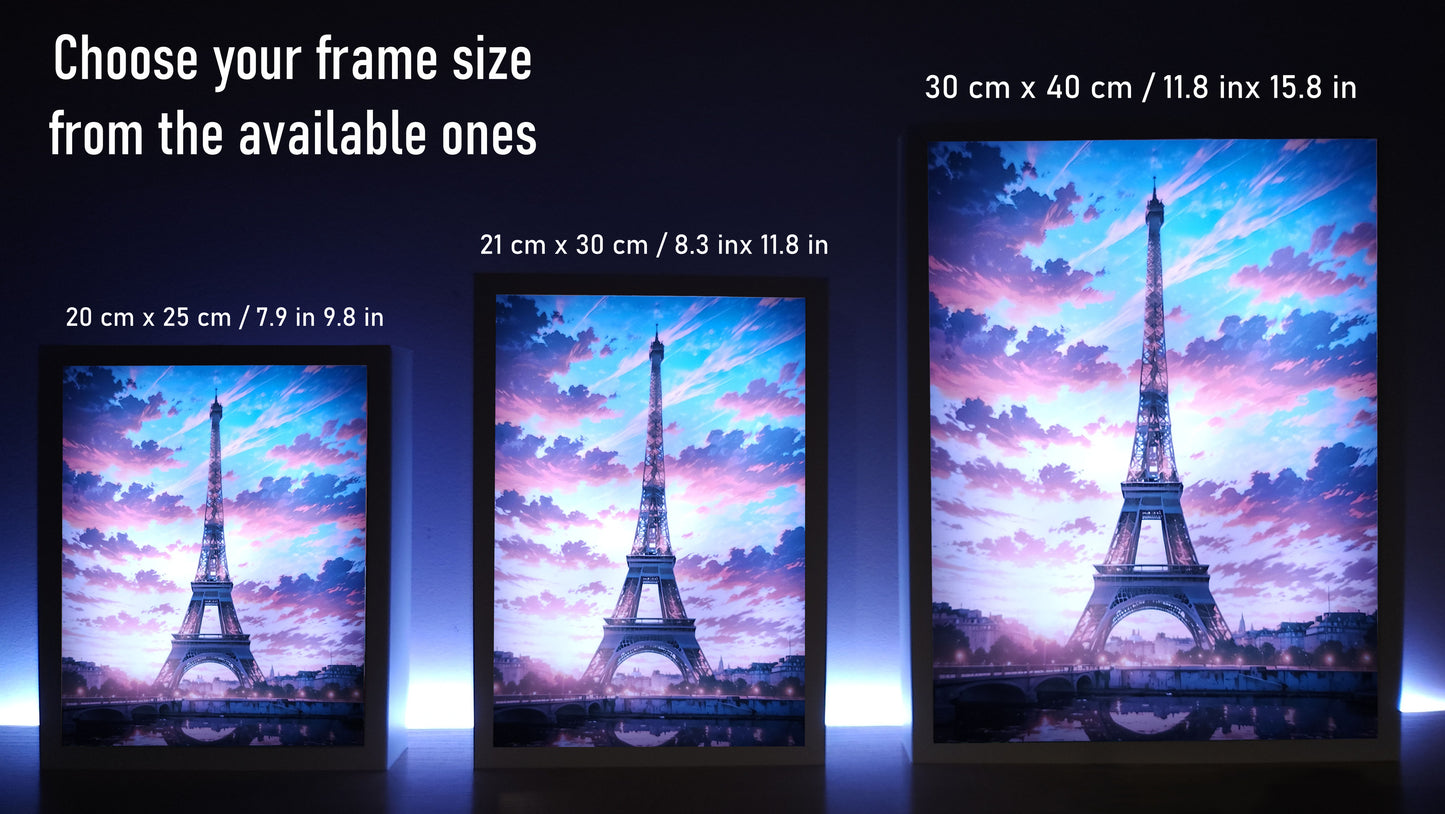 Frame RGB LED Anime Light Box