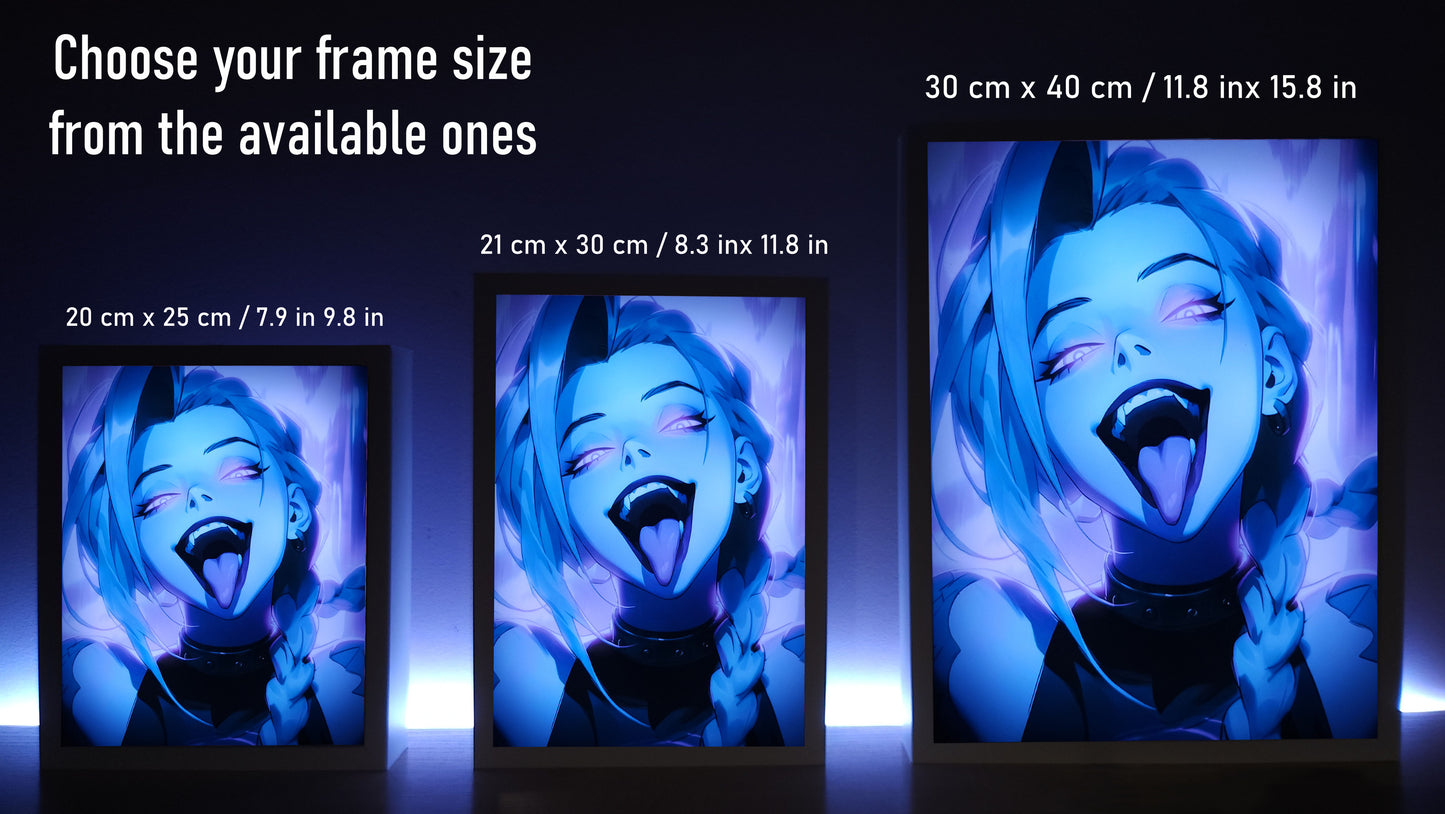 Frame RGB LED Anime Light Box
