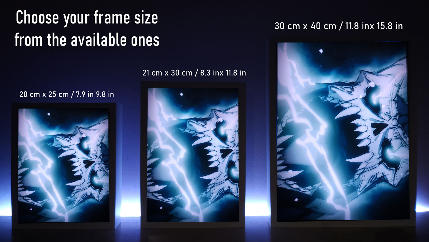 Frame RGB LED Anime Light Box