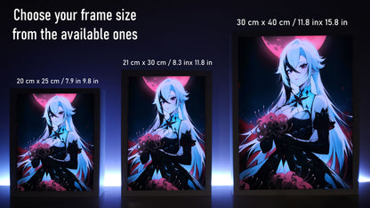 Frame RGB LED Anime Light Box