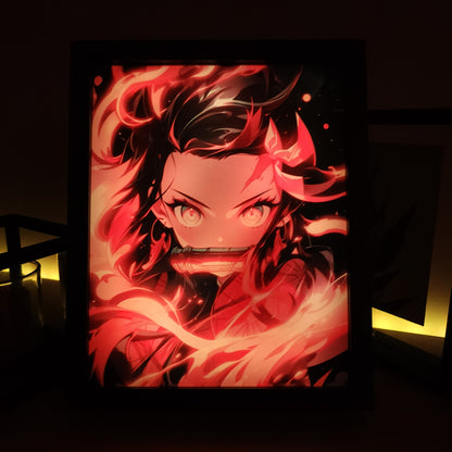 Frame RGB LED Anime Light Box