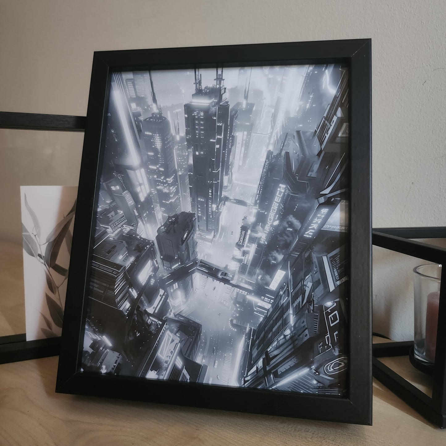 Night City RGB LED Anime Light Box