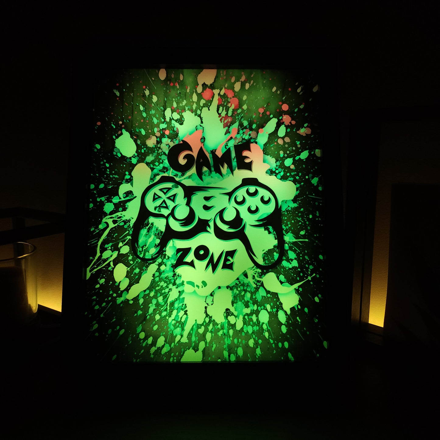 Game Zone RGB LED Anime Light Box