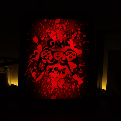 Game Zone RGB LED Anime Light Box