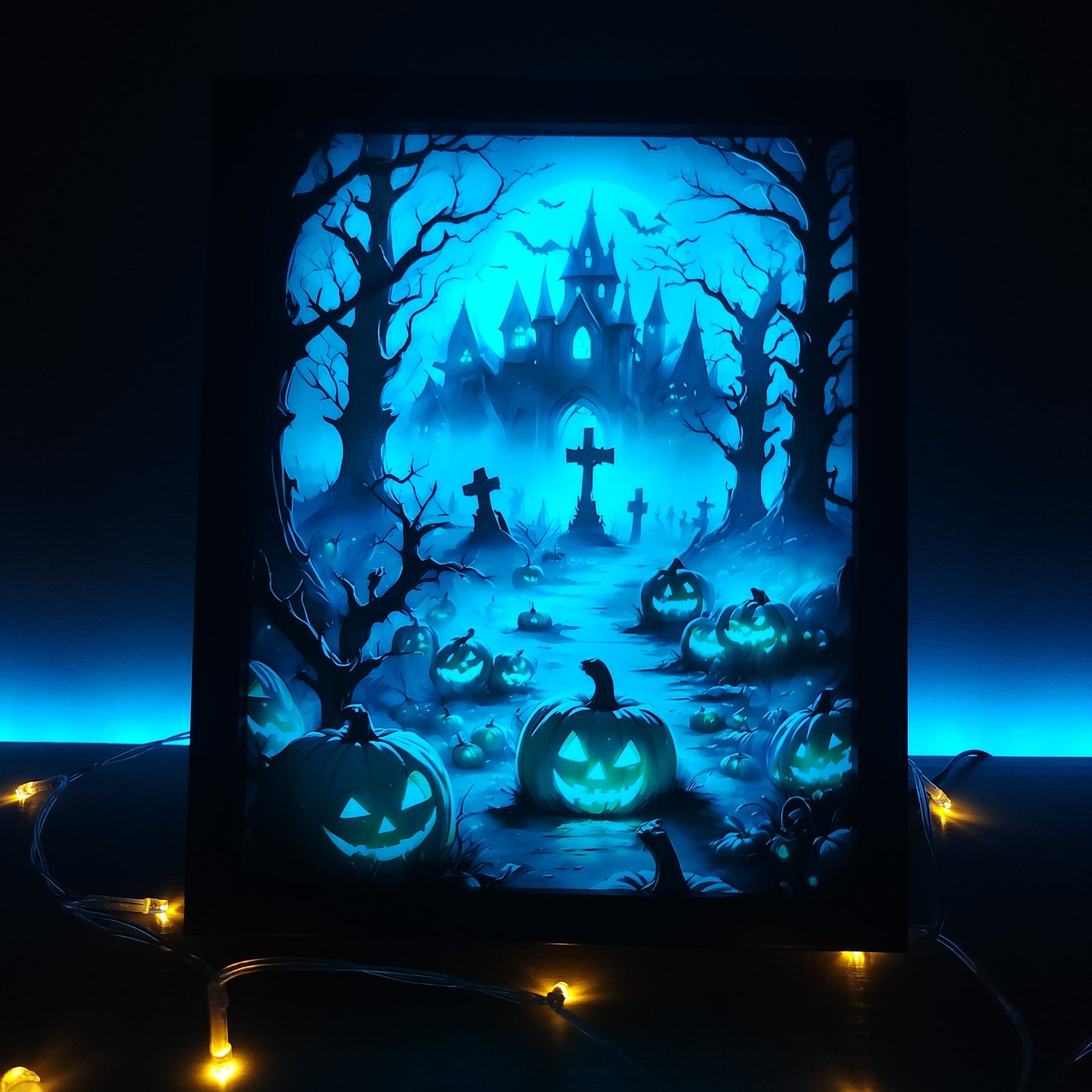 Frame RGB LED Anime Light Box