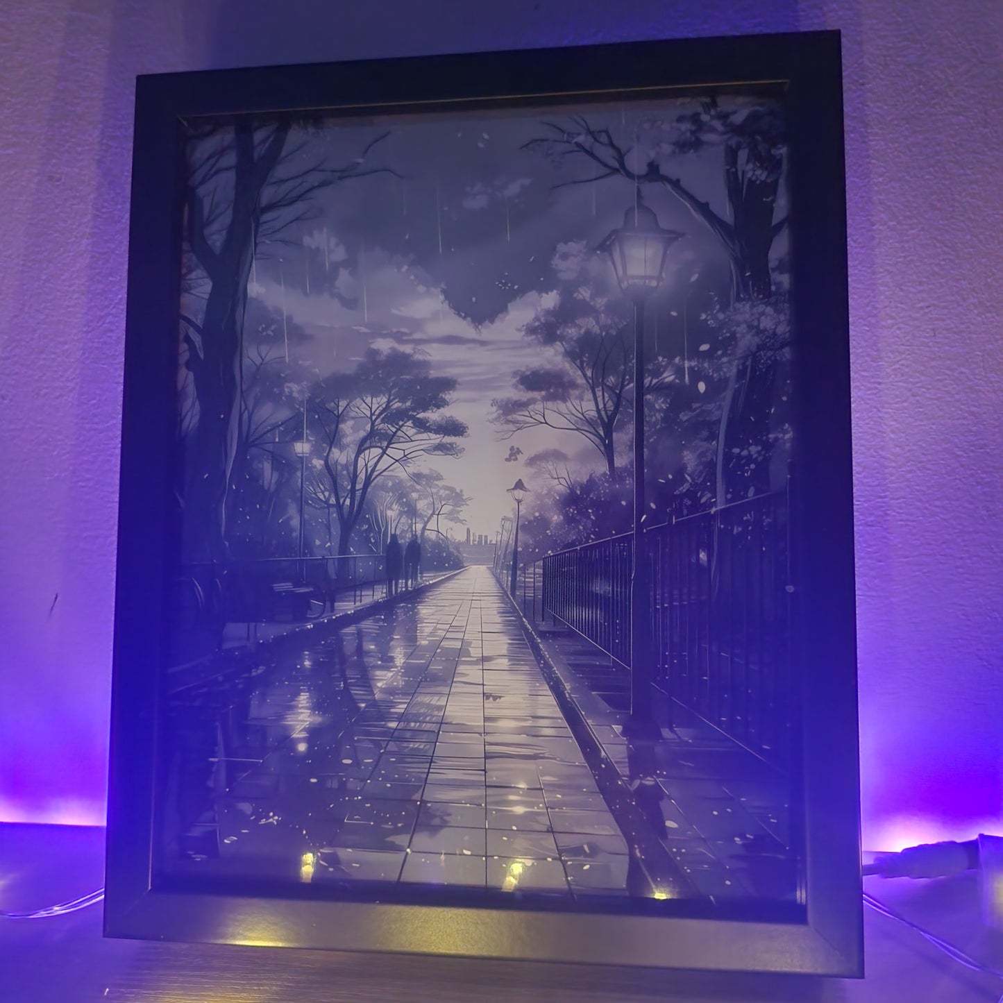 Frame RGB LED Anime Light Box