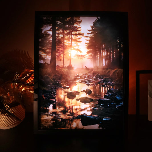 Frame RGB LED Anime Light Box