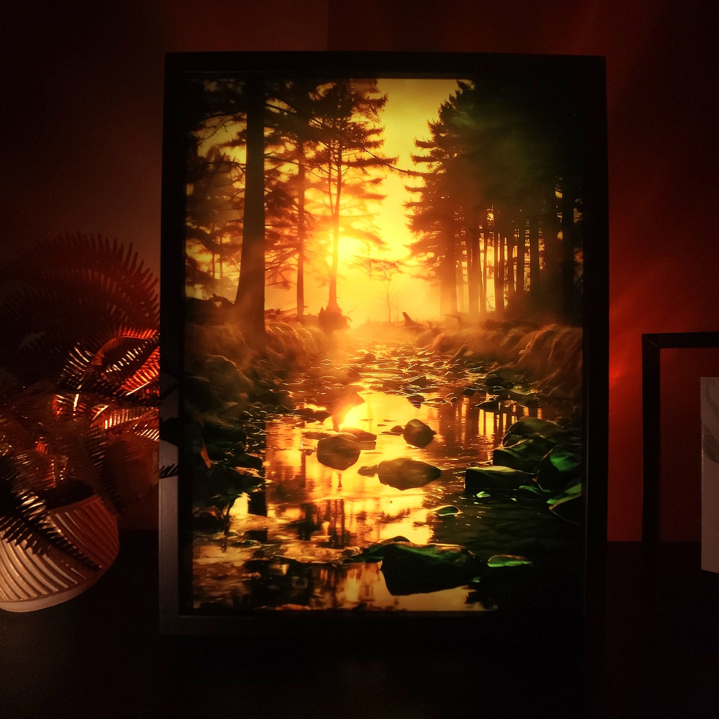 Frame RGB LED Anime Light Box
