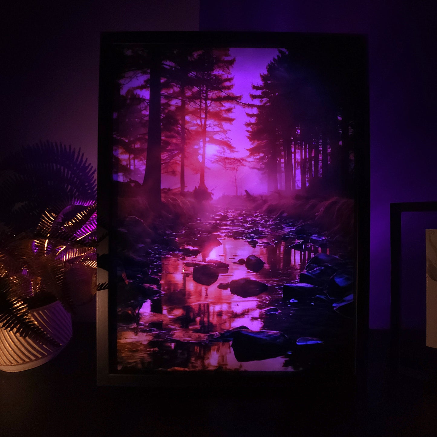Frame RGB LED Anime Light Box