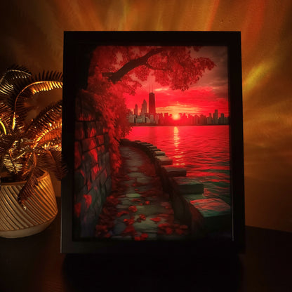 Frame RGB LED Anime Light Box