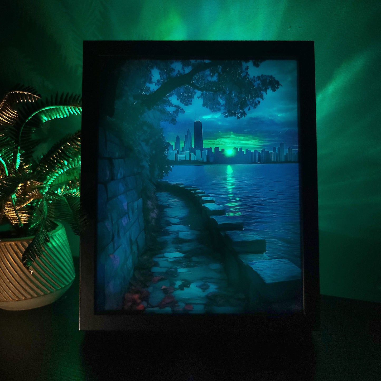 Frame RGB LED Anime Light Box