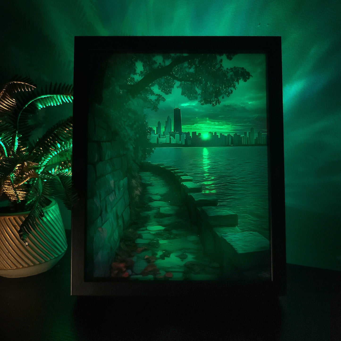 Frame RGB LED Anime Light Box