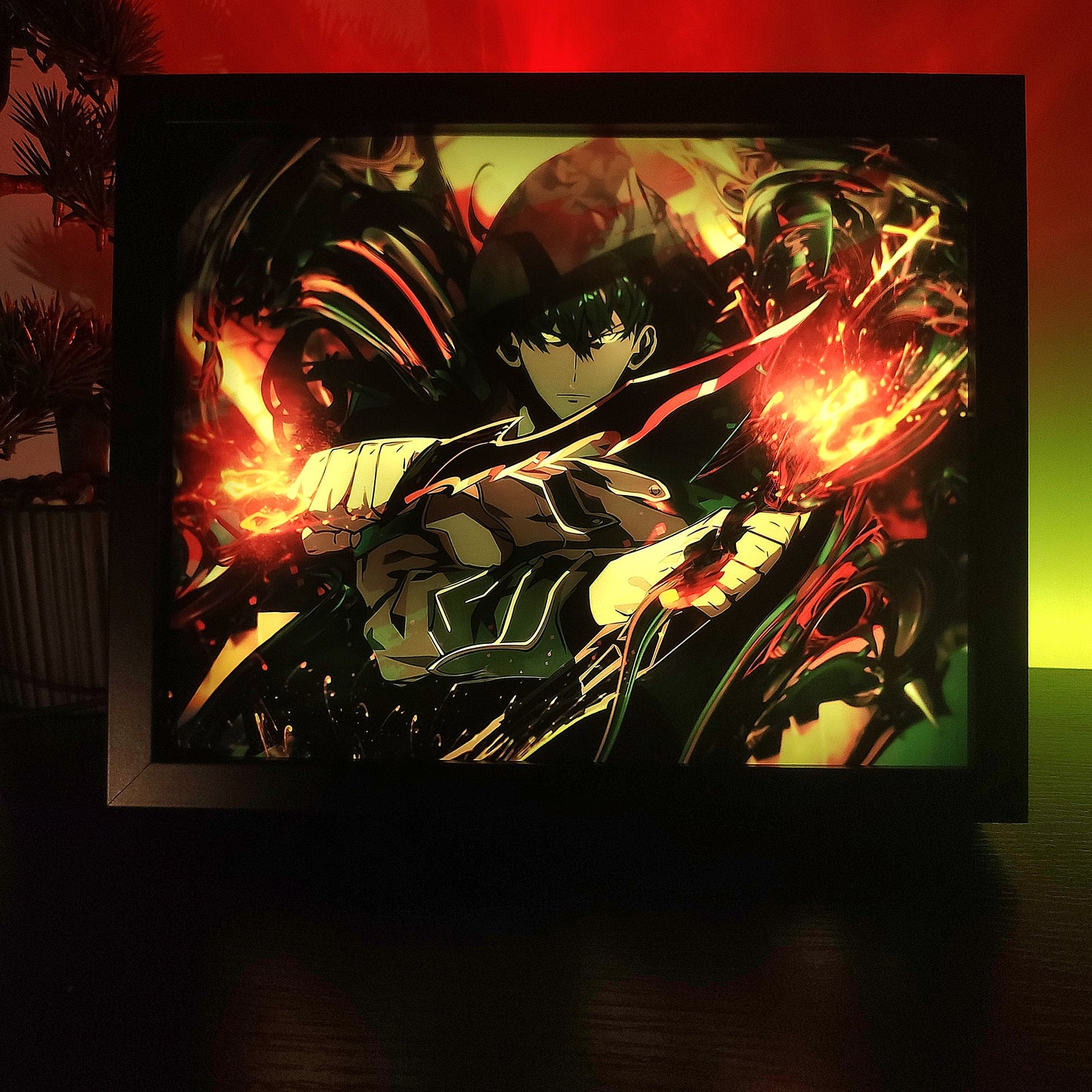 Frame RGB LED Anime Light Box