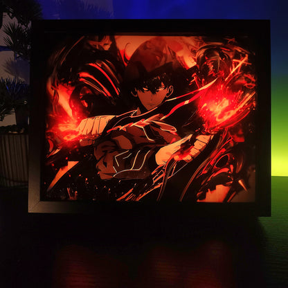 Frame RGB LED Anime Light Box