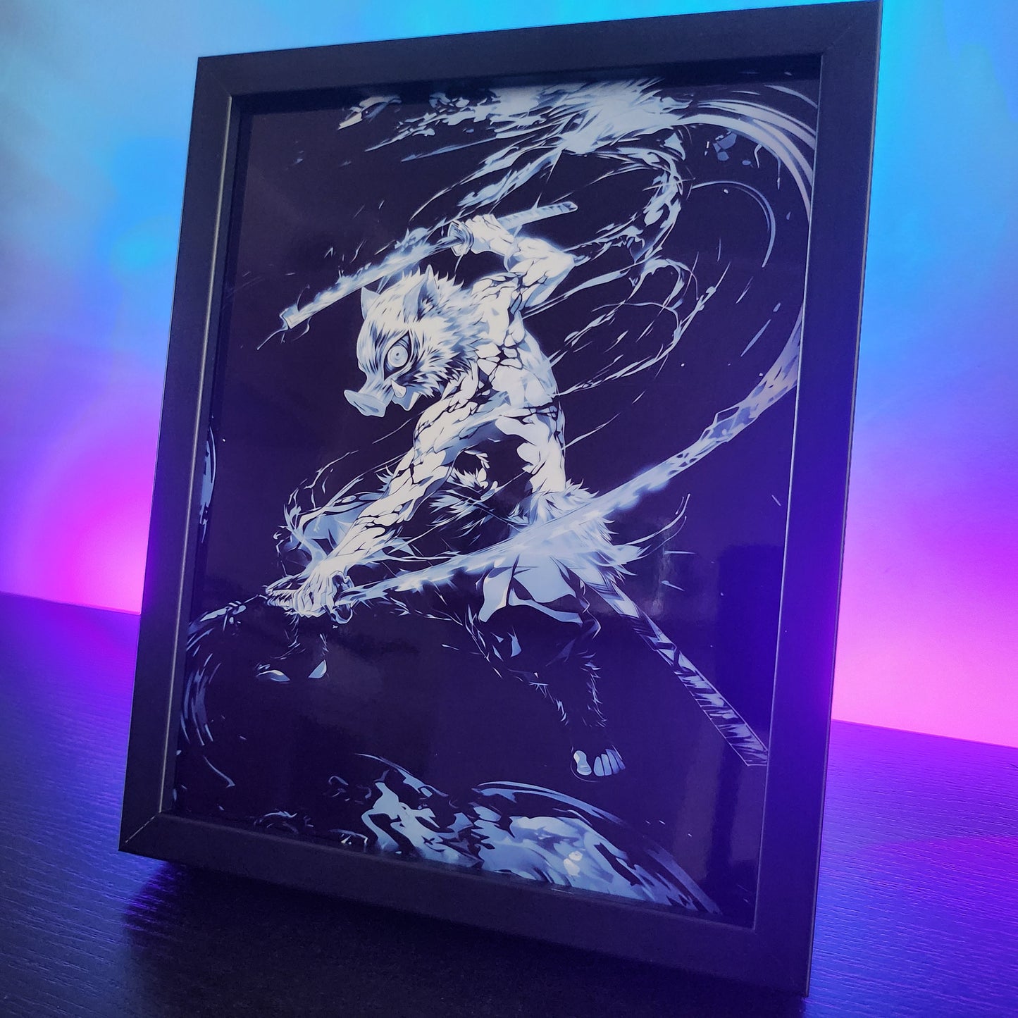 Frame RGB LED Anime Light Box