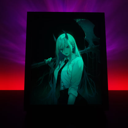 Frame RGB LED Anime Light Box